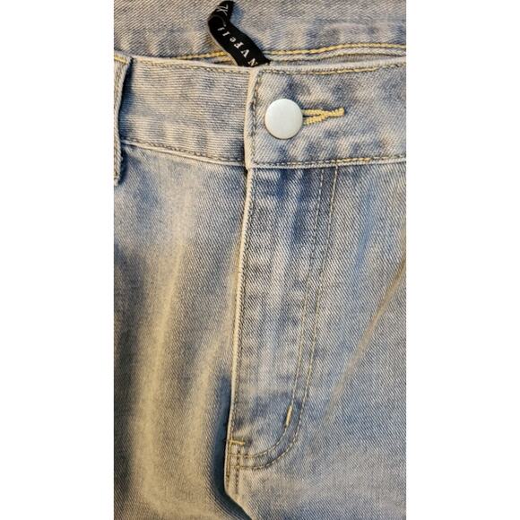 Nv Felix Jeans Light Blue Denim Women Size XL NWT High Rise W32 L31 - Picture 6 of 12
